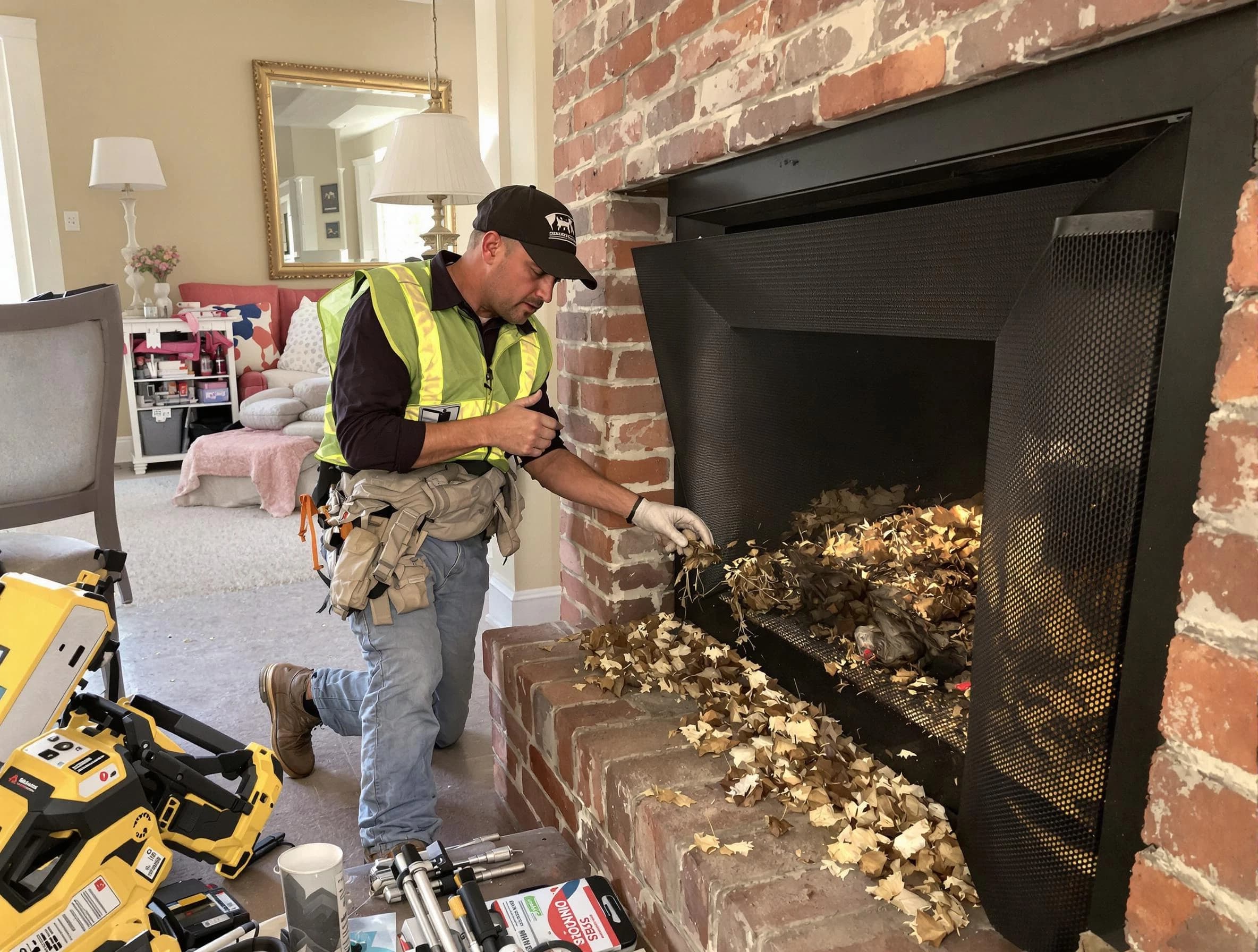 Safe screening installation by Apache Junction Chimney Sweep in Apache Junction, AZ