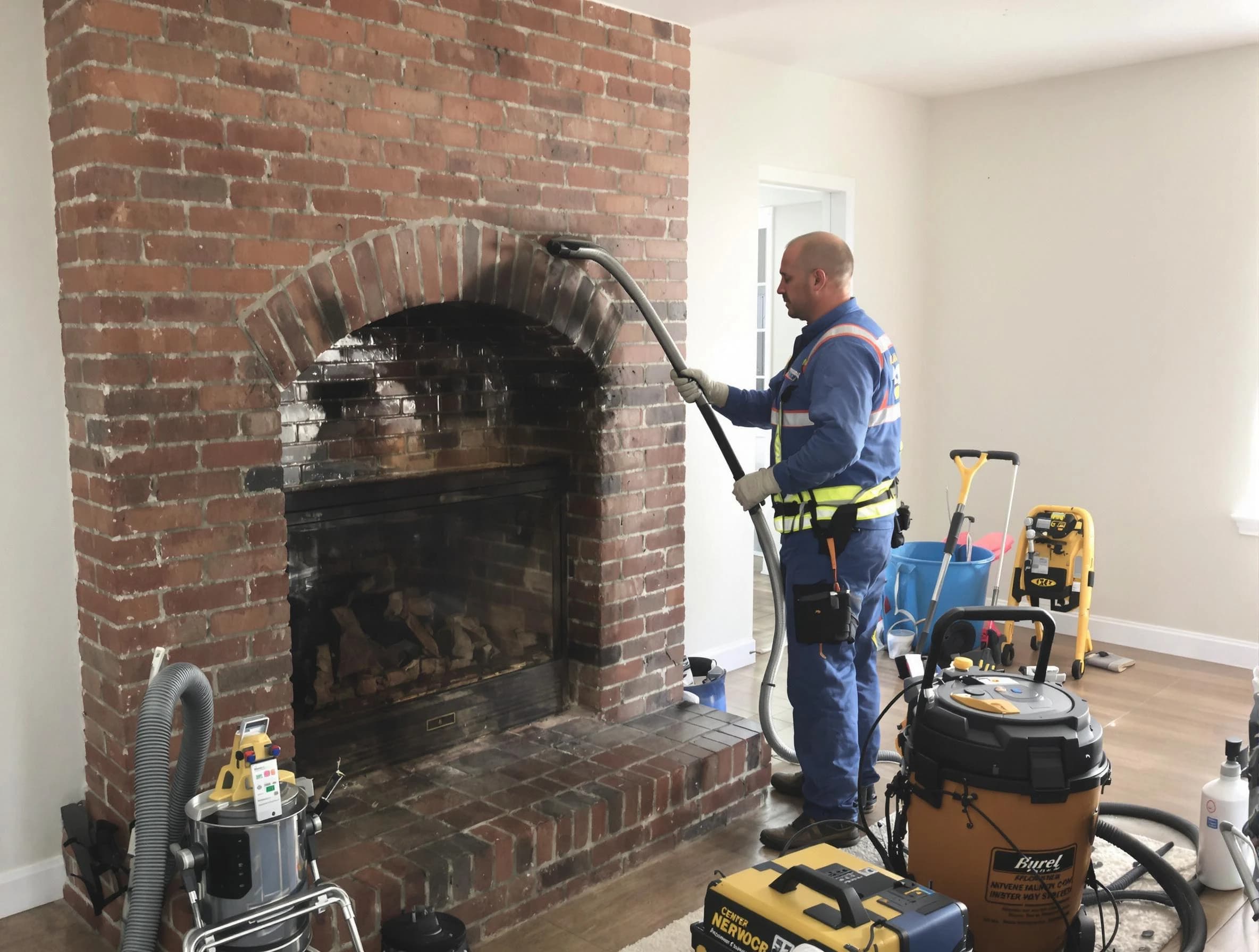 Apache Junction Chimney Sweep expert performing detailed chimney sweep in Apache Junction, AZ