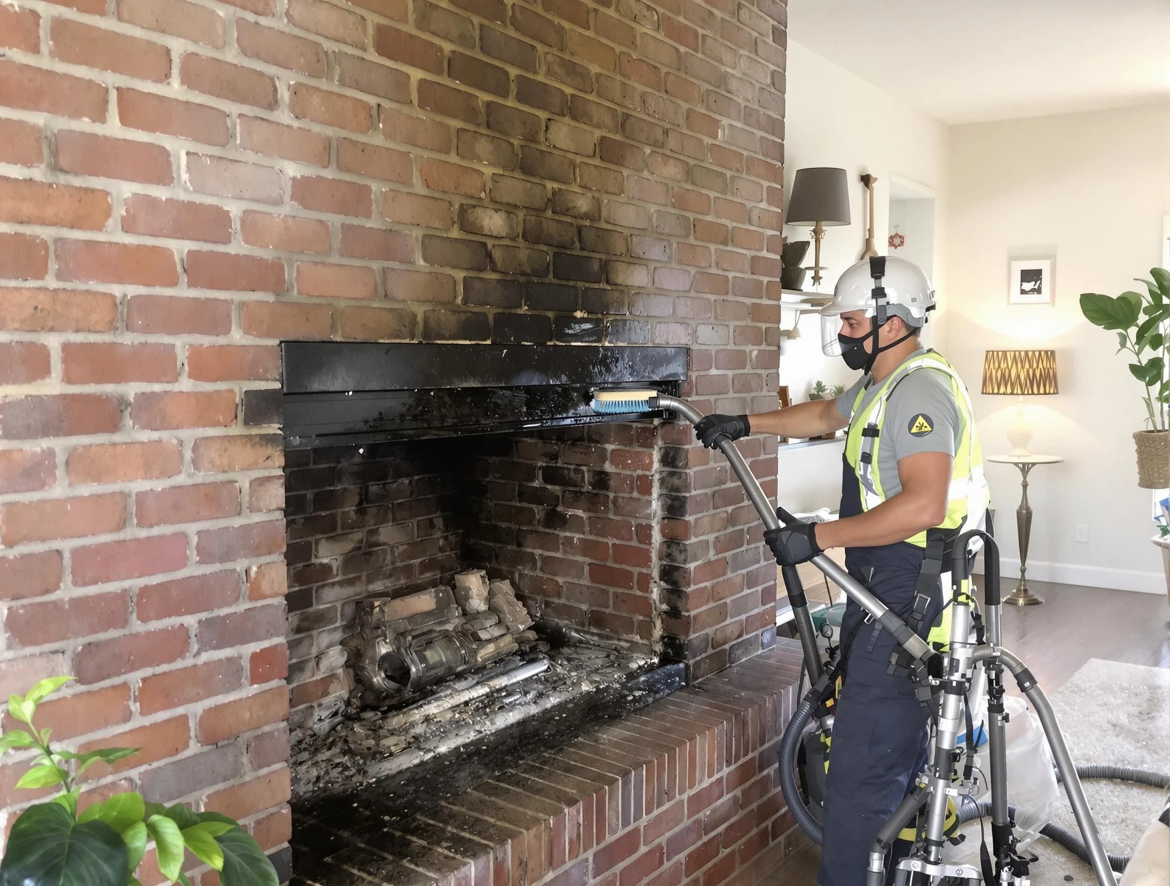 Apache Junction Chimney Sweep providing fireplace cleaning services in Apache Junction, AZ