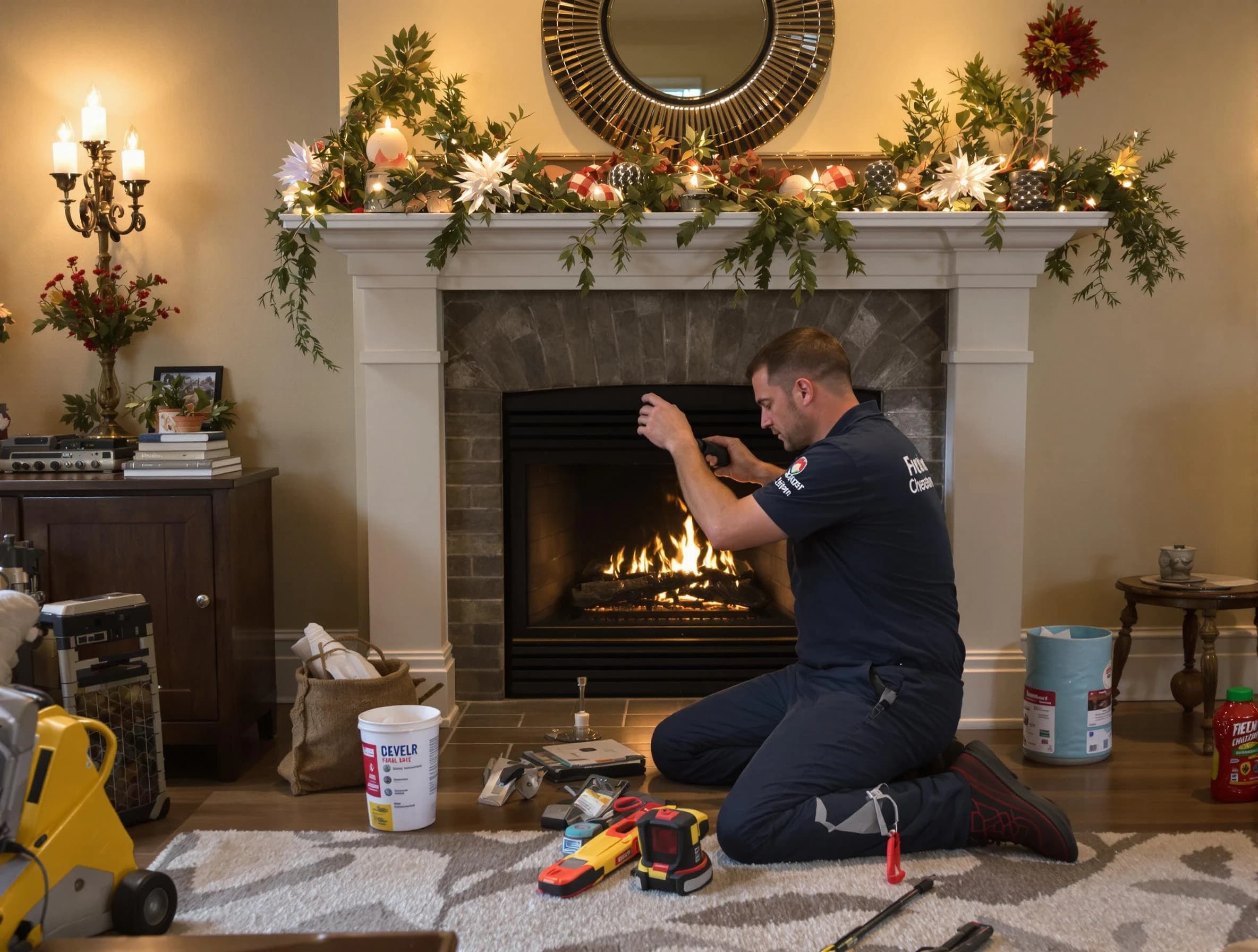 Apache Junction Chimney Sweep offering fireplace maintenance services in Apache Junction, AZ